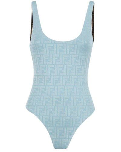 fendi flow blue|blue fendi swimsuit.